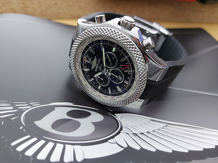  XL Breitling for Bentley GMT Wristwatch Ref. A4736