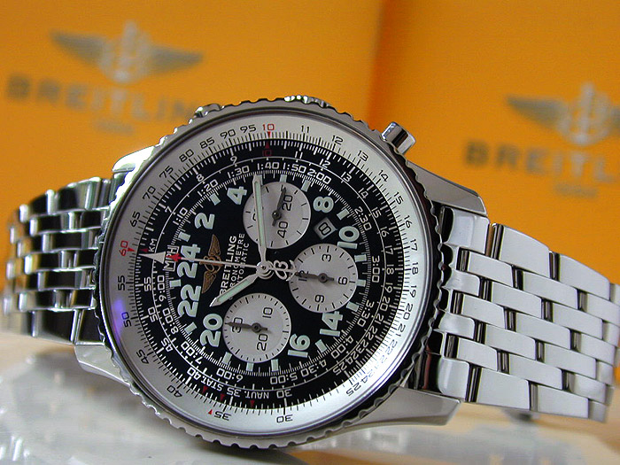 Breitling Navitimer Cosmonaute 24 Hour Format Automatic Ref A22322