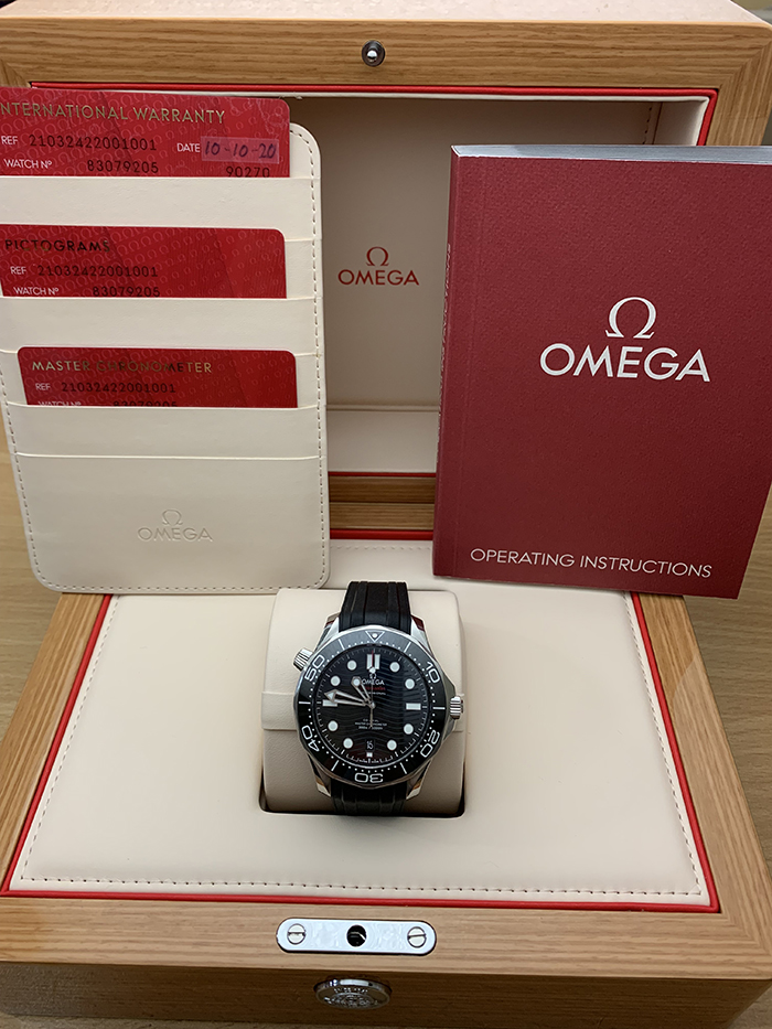 Omega Seamaster Diver 300M Co-Axial Wristwatch Ref. 210.32.42.20.01.001