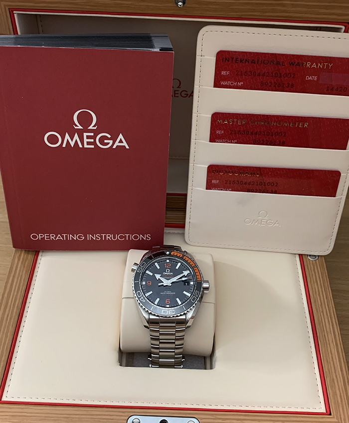 Omega Seamaster Planet Ocean 600M Co-Axial Wristwatch Ref. 215.30.44.21.01.002