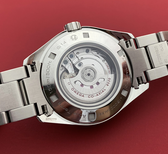 Ladies Omega Seamaster Aqua Terra 150M Master Co-Axial Diamond Dial Wristwatch Ref. 231.10.34.20.55.002