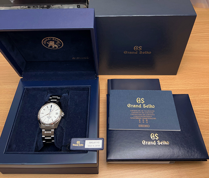 Grand Seiko Hi-Beat 36000 Automatic GMT Wristwatch Ref. SBGJ011