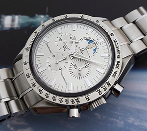 Omega Speedmaster Professional Moonphase Silver Dial - European Edition Ref. 3575.30