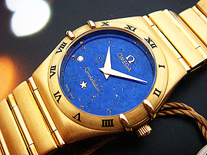 Ladies Omega Constellation, 18K solid gold watch, Ref. 1172.76