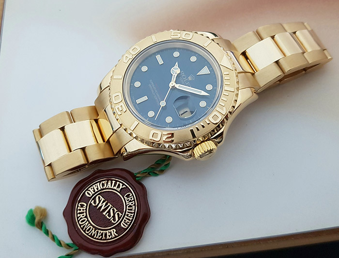 Rolex Yachtmaster 18k Solid Yellow Gold 