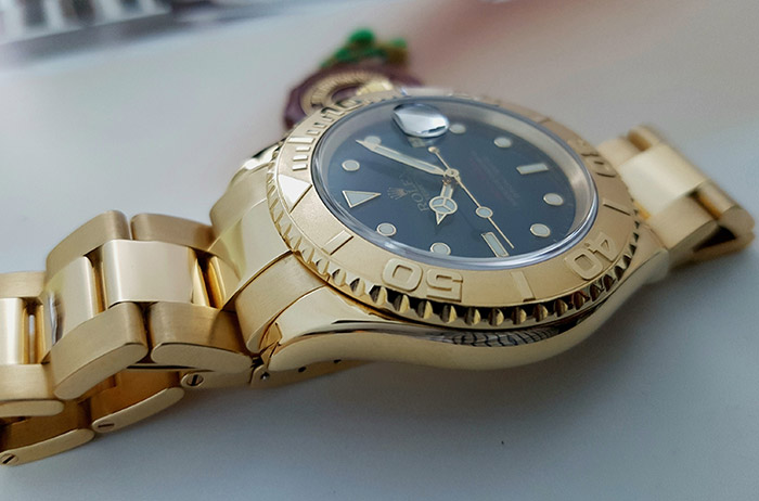 Rolex Yachtmaster 18k Solid Yellow Gold 