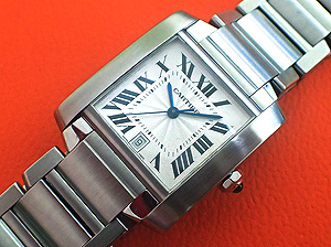 Ladies' Cartier Tank Francaise Mid-size, Ref. W51002Q3