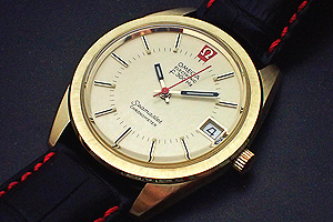 Omega Seamaster Electronic f300, 18K Solid Gold, Ref 198.001