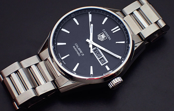 tag heuer calibre 5 day date
