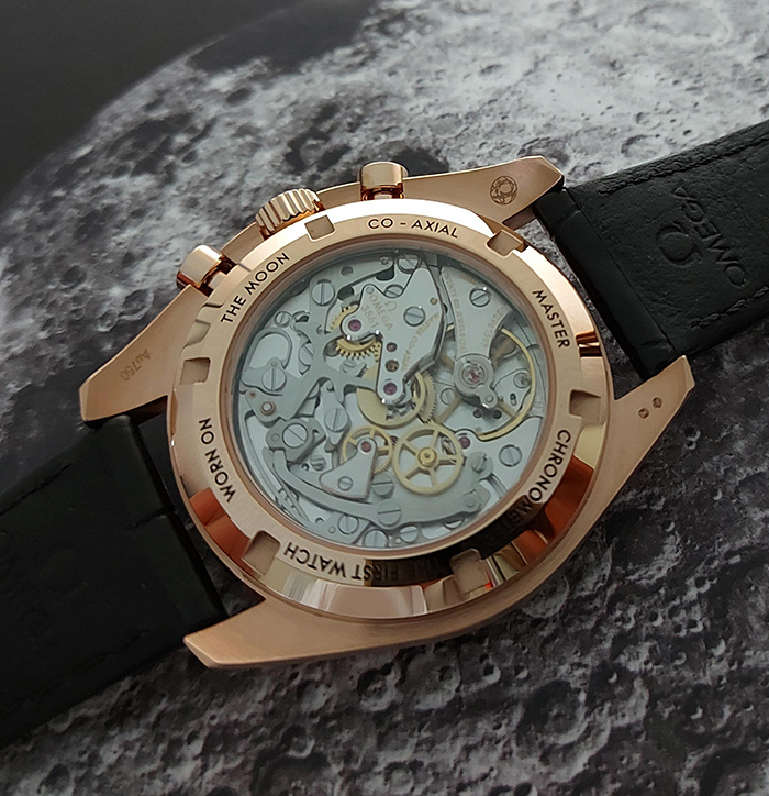 Omega Speedmaster 18K Rose Gold Moonwatch Co-Axial Chronograph Ref. 310.63.42.50.01.001
