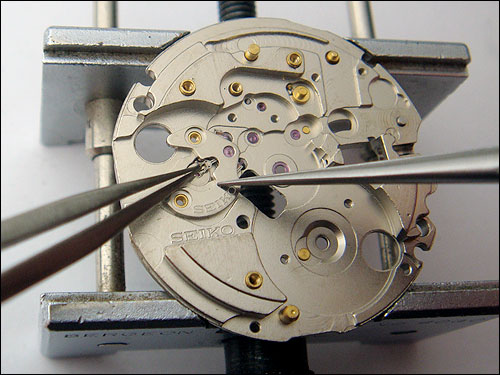 Automatic Seiko 7s26 movement