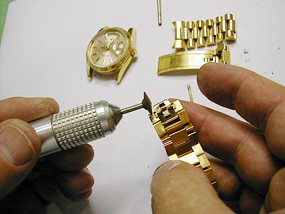 rolex bracelet refurbishment