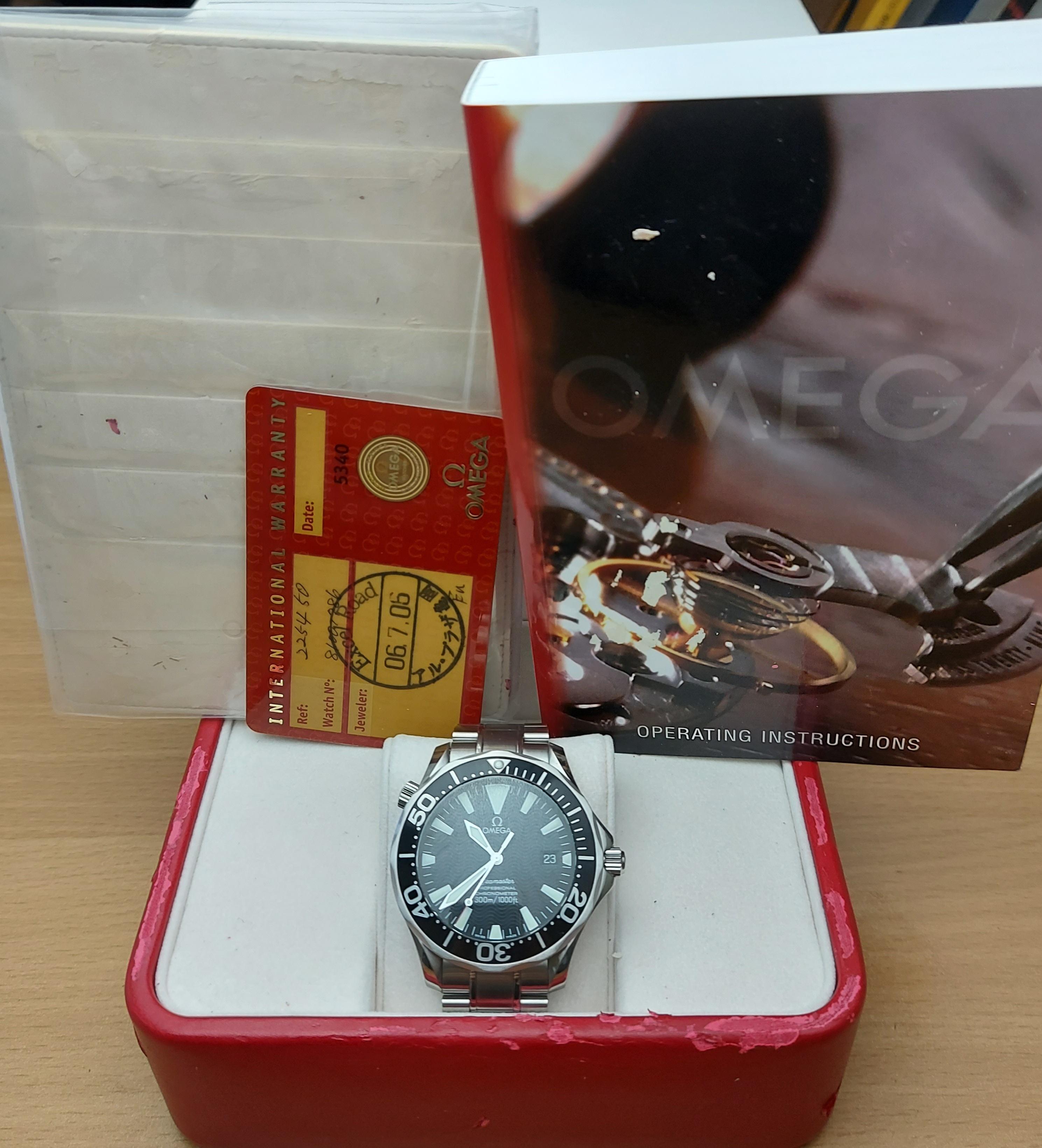 Omega Seamaster 300M Wristwatch Ref. 2254.50