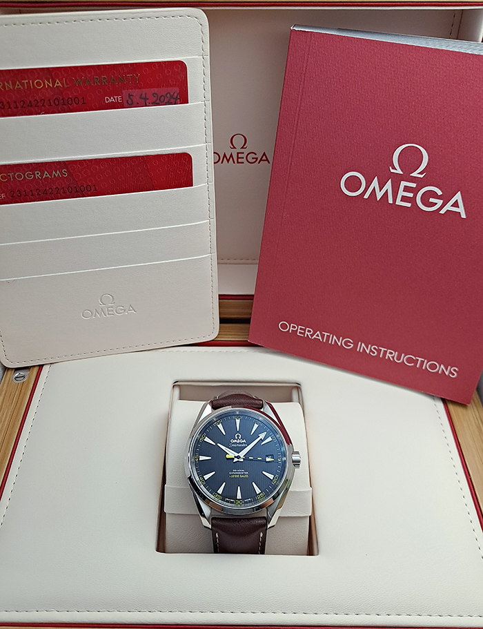 Omega Seamaster Aqua Terra > 15,000 Gauss Co-Axial Chronometer Ref. 231.12.42.21.01.001