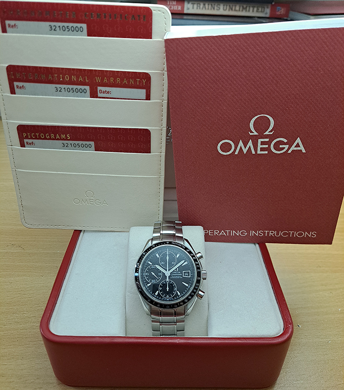 Omega Speedmaster Automatic Chronometer Wristwatch Ref. 3210.50