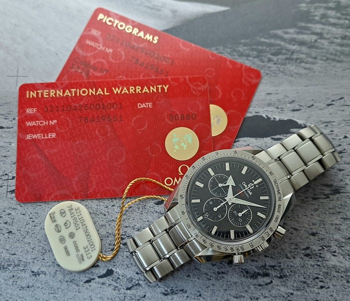 Omega Speedmaster 1957 Broad Arrow Co-Axial Chronograph Ref. 321.10.42.50.01.001