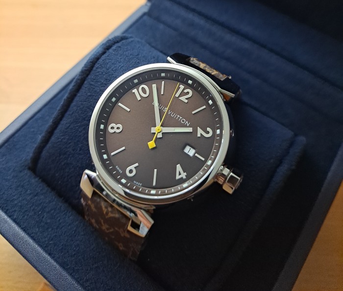 Louis Vuitton Tambour Ref. GM Q1111