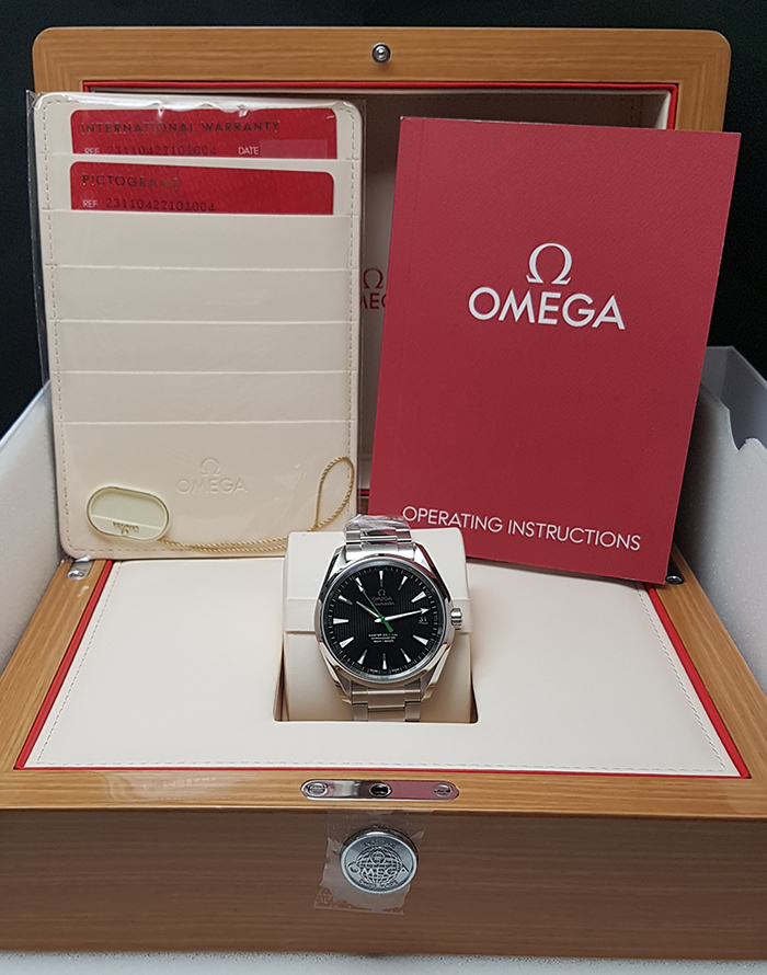 Omega Seamaster Aqua Terra Golf Edition Ref. 231.10.42.21.01.004