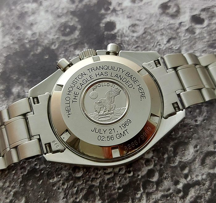 Omega Speedmaster Moonwatch Apollo 11 30th Anniversary Wristwatch Ref. 3560.50