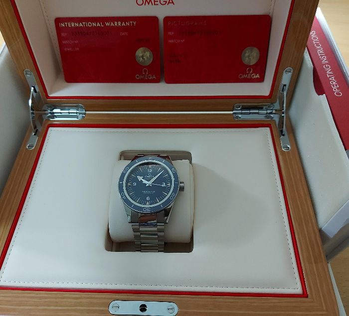 Omega Seamaster 300 Master Co-Axial Titanium Wristwatch Ref. 233.90.41.21.03.001