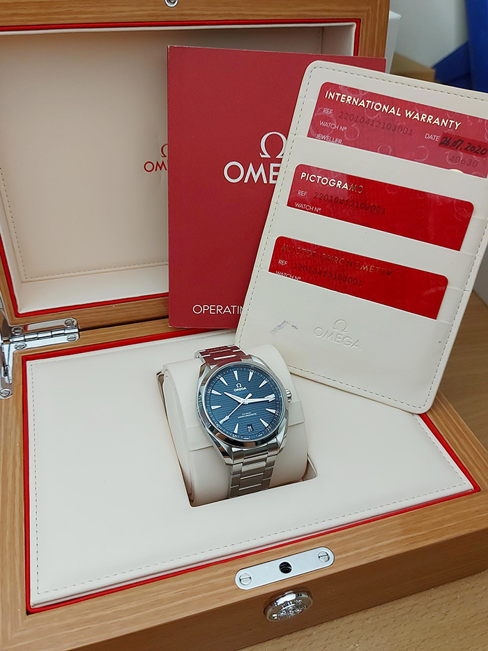 Omega Seamaster Aqua Terra 150M Co-Axial Master Wristwatch Ref. 220.10.41.21.03.001
