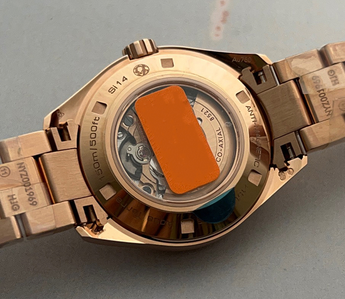 Ladies Omega Seamaster Aqua Terra 18K Rose Gold & Diamond Dial Wristwatch Ref. 231.50.34.20.55.001