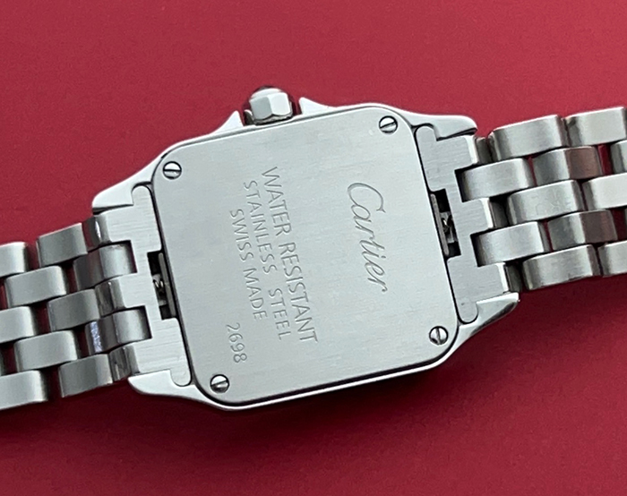 Ladies Cartier Santos Demoiselle Ref. W25064Z5