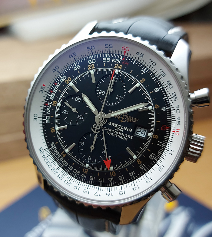 Breitling 1884 Chronometre Navitimer World Ref. A24322