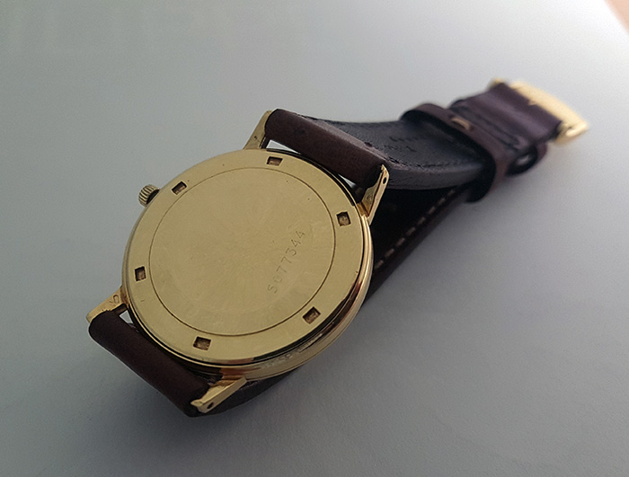 1960's 18k Gold Eterna-Matic 3000 Men's Wristwatch