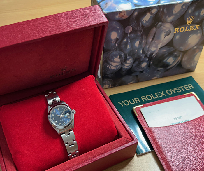 2002 Ladies' Rolex Oyster Perpetual Date Ref. 79160