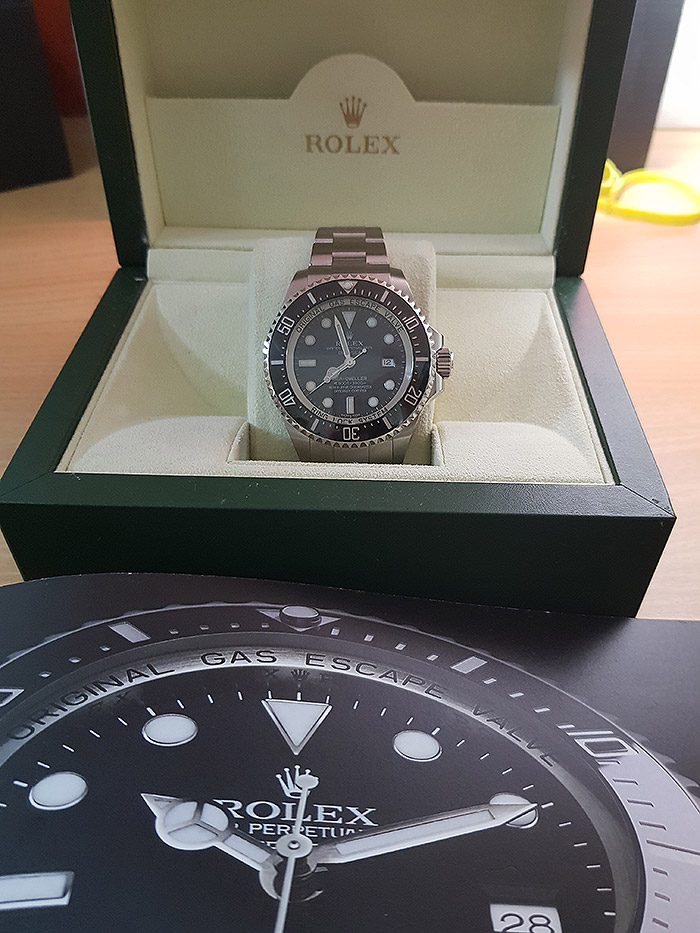 Rolex Oyster Perpetual Deepsea Sea-Dweller Wristwatch Ref. 116660