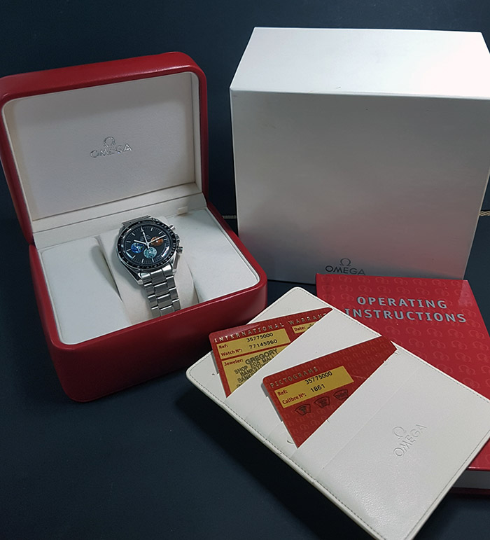 Omega Speedmaster Professional From Moon To Mars Chronograph Wristwatch Ref. 3577.50