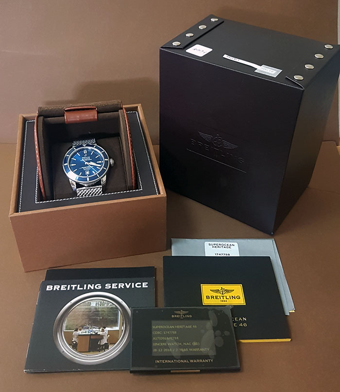 Breitling XL SuperOcean Automatic 46mm Wristwatch Ref. A17320