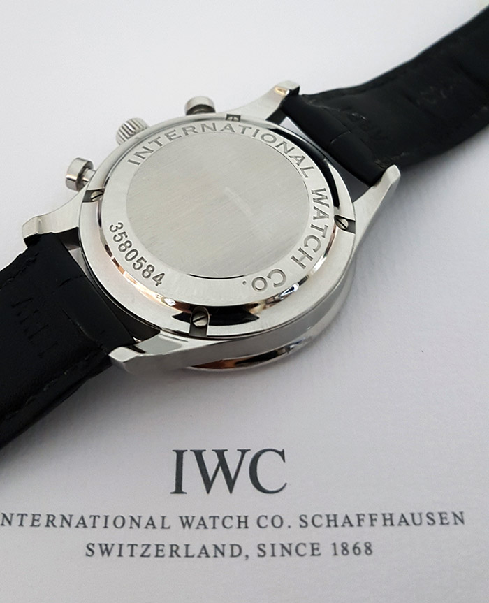 IWC Portugieser Black Dial Wristwatch Ref. IW371438