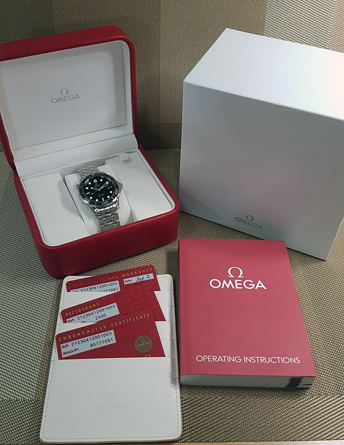 Omega Seamaster Professional Men's Co-Axial Wristwatch Ref. 212.30.41.20.01.003