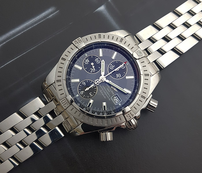 Breitling Blackbird Chronomat Wristwatch Ref. A13350