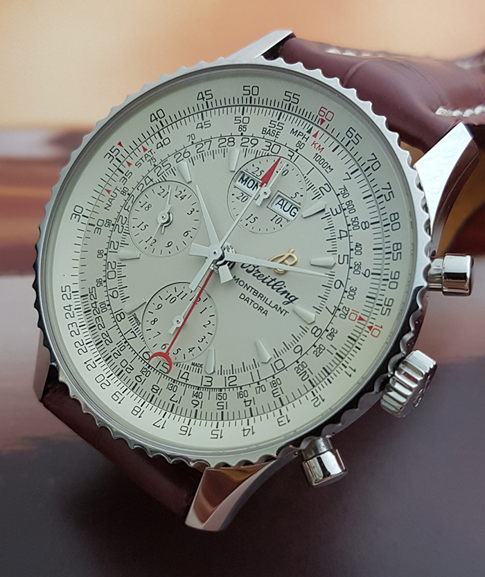 Breitling Montbrillant Datora Wristwatch Ref. A21330
