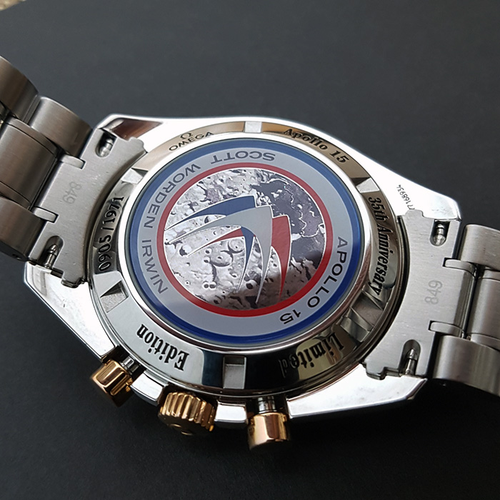 Omega Speedmaster Apollo 15 RG/SS Wristwatch Ref. 3366.51