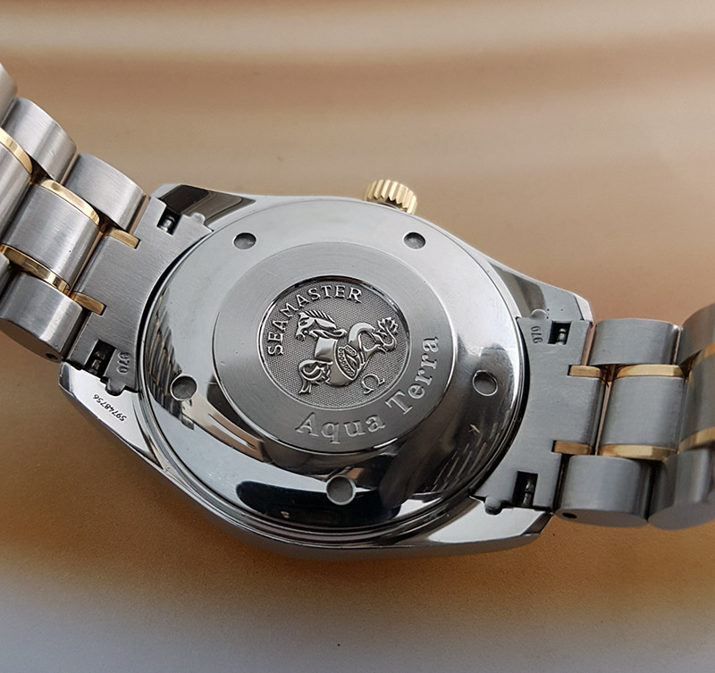 Omega Seamaster SS & YG Aqua Terra Quartz Wristwatch Ref. 2317.30