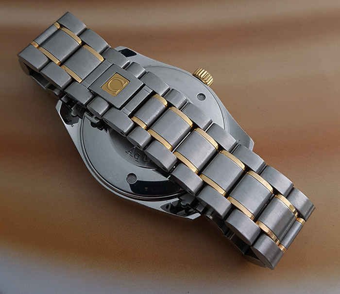 Omega Seamaster SS & YG Aqua Terra Quartz Wristwatch Ref. 2317.30