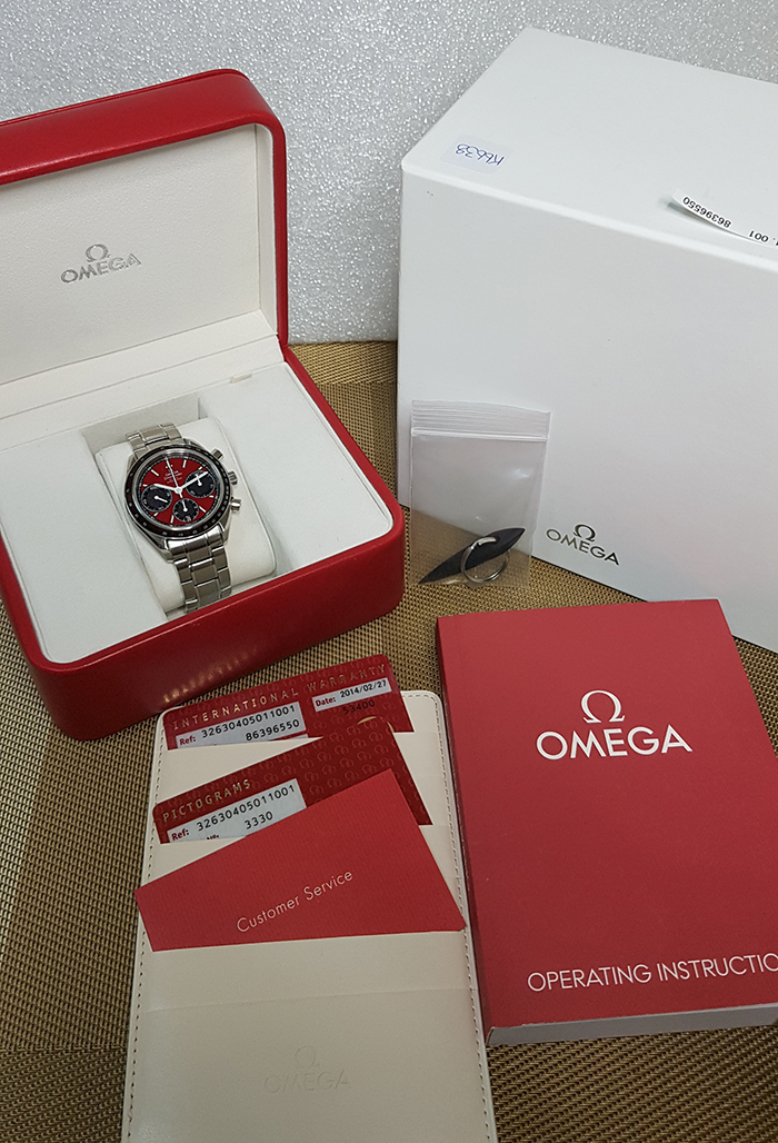 Omega Speedmaster Racing Co-Axial Chronograph Wristwatch Ref. 326.30.40.50.11.001