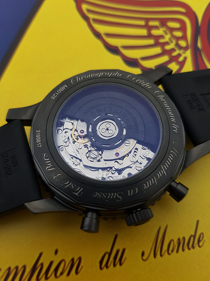 Breitling Navitimer 01 Blacksteel Wristwatch Ref. MB0128