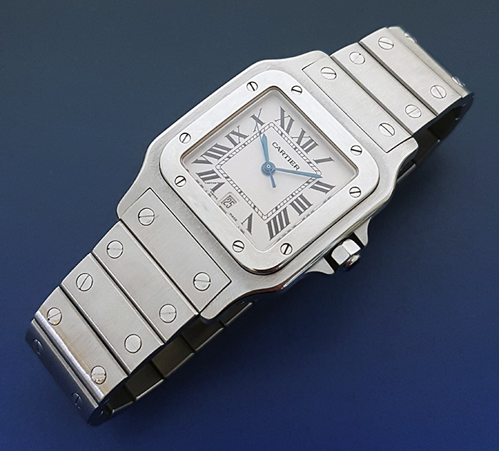 Ladies' Cartier Santos Quartz Wristwatch Ref. W20060D6