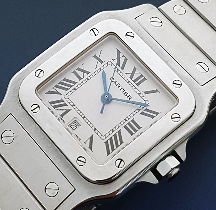 Ladies' Cartier Santos Quartz Wristwatch Ref. W20060D6
