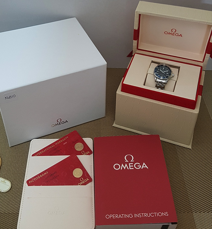 Ladies' Omega Seamaster Professional 300M Quartz Wristwatch Ref. 2224.80