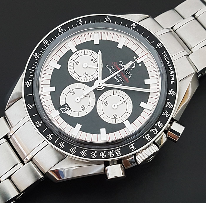 Omega Speedmaster Michael Schumacher Automatic Chronometer Wristwatch Ref. 3507.51.00