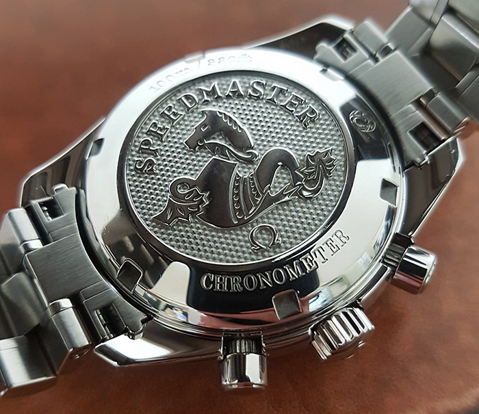 Omega Speedmaster Automatic Chronometre Wristwatch Ref. 324.30.38.40.06.001