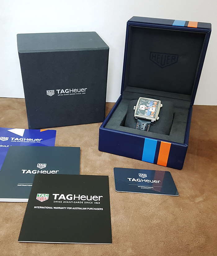 Tag Heuer Monaco Calibre 11 Ref. WAT4204