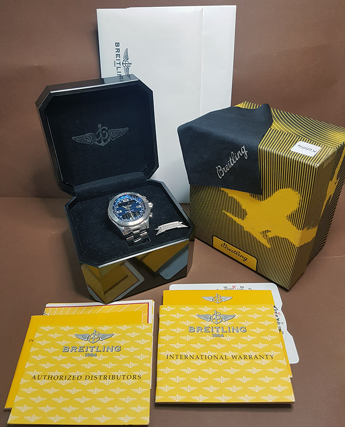 Breitling B-1 Chronograph GMT Wristwatch Ref. A68062