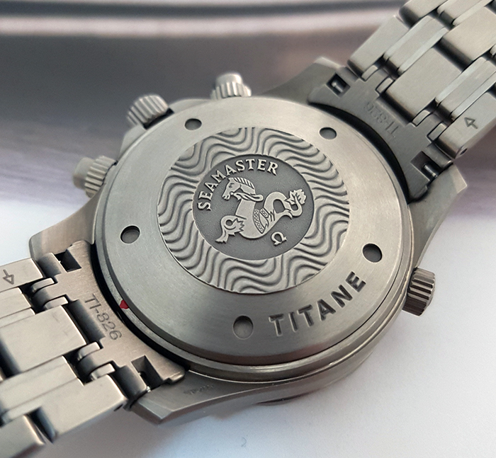 Omega Seamaster Titanium 300M Chronograph Diver Wristwatch Ref. 2298.80